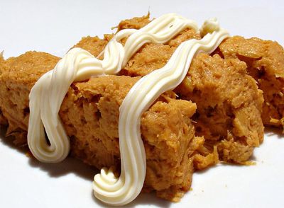 Pudin informal de langosta.