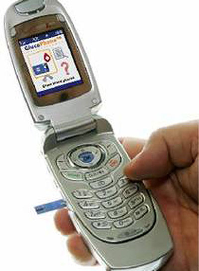 Un móvil para medir glucosa