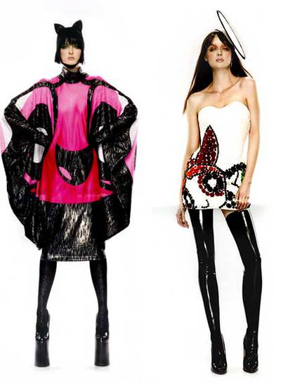 Vestidas de 'supernenas'