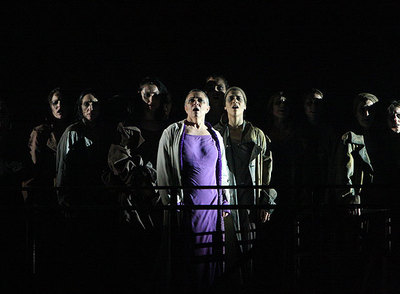 La actriz Gloria Muñoz encarna a Hécuba en  Las Troyanas,  de Eurípides, bajo la dirección de Mario Gas.