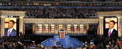 Barack Obama durante su discurso de ayer.