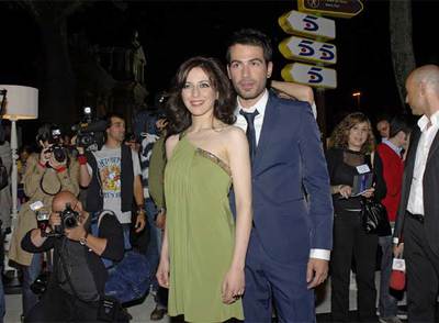 Los protagonistas de  Yo soy Bea , serie de Tele 5 que se despidió en una sala de cine. 