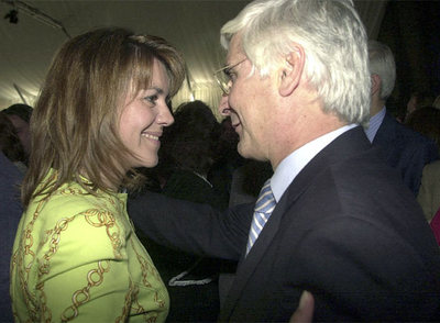 El presidente de Castilla-La Mancha, José María Barreda, y Dolores de Cospedal, secretaria general del PP.