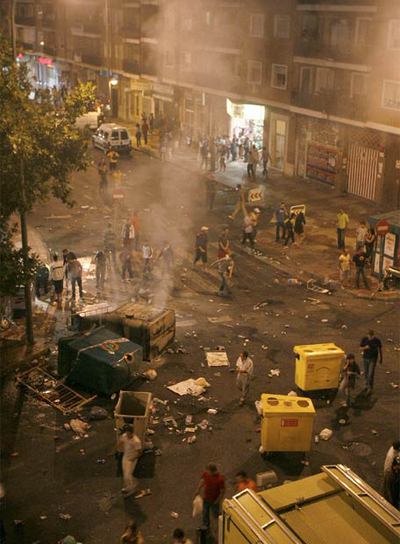 La noche antes del último encierro de 'Sanse'