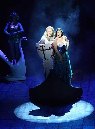 Ensayos del musical  Spamalot.  