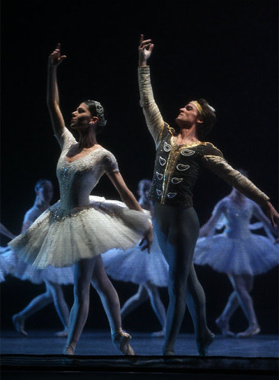Ángel Corella, el miércoles en el ensayo general de   La Bayadera.
