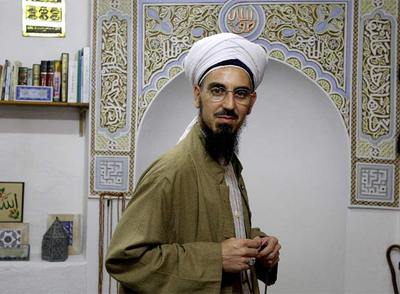 Abdelwadud Sabaté, fotografiado ayer en el centro sufí de la calle Pere Llobet de Barcelona.