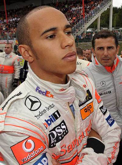 Lewis Hamilton.