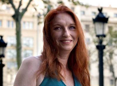 La escritora Rosa Sala Rose, en Barcelona.