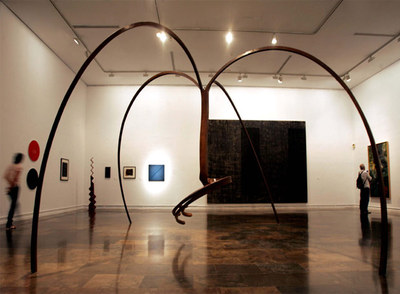 Imagen de la exposición  Sinfonía azul .