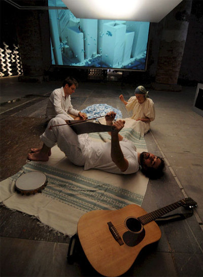  Digestible Gulf Stream  del suizo Phillippe Rahm, en el Arsenale.