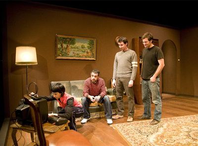  Escena de  La     ruïna,   la nueva obra de Jordi Casanovas.