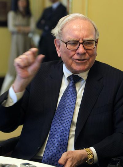Buffett, en Madrid el pasado mayo.
