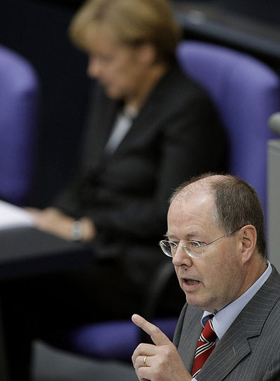 El ministro de Hacienda alemán, Peer Steinbrück.