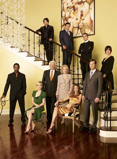 Los actores de  Sexy money. 