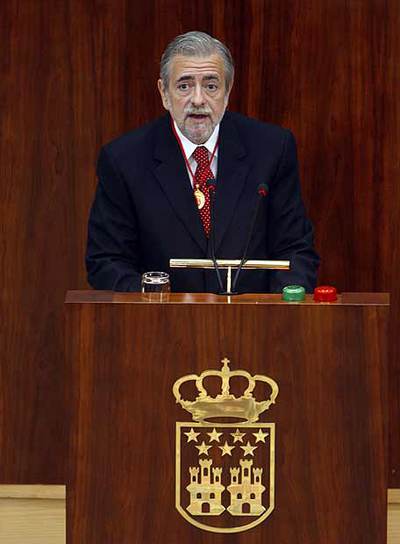Antonio Beteta, durante un pleno de la Asamblea.