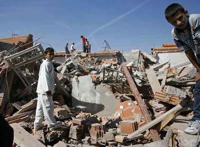 Demolición exprés en la Cañada