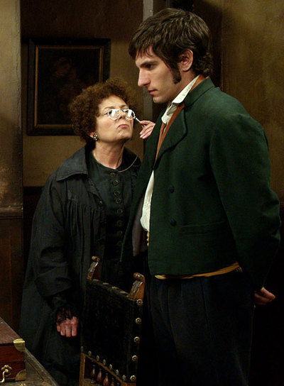 Tina Sáinz y Quim Gutiérrez, en  Sangre de mayo. 