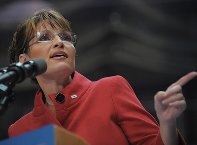 Sarah Palin, en un acto celebrado el 29 de septiembre en Columbus (Ohio).