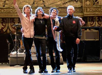  Shine a light,  el documental de Martin Scorsese sobre los Rolling Stones.