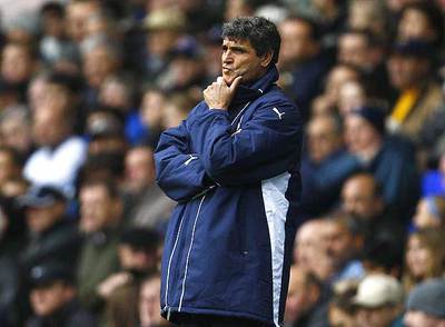 Juande, en el partido ante el Hull.