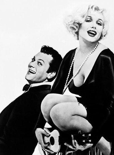 Monroe y Curtis fueron amantes antes de rodar  Con faldas y a lo loco .