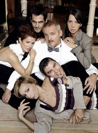 Elenco de actores de la obra  Mentiras, incienso y mirra. 