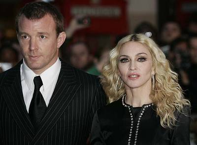 Madonna, con Guy Ritchie el pasado mes de septiembre en Londres.