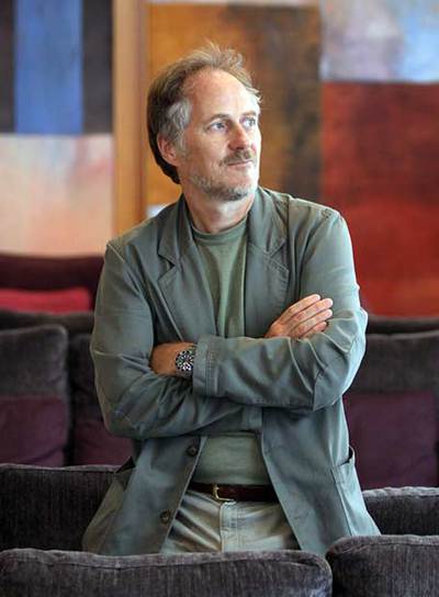 Tim O'Reilly durante la entrevista en Málaga.