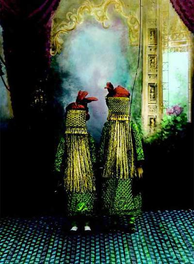  Nietos del sultán Jahan de Bhopal  (1910), de autor anónimo, en el IVAM.