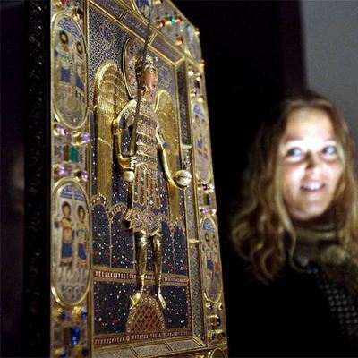 Una de las piezas expuestas en la Royal Academy de Londres.