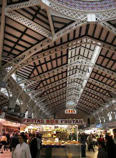 GOTERA EN EL MERCADO CENTRAL DE VALENCIA