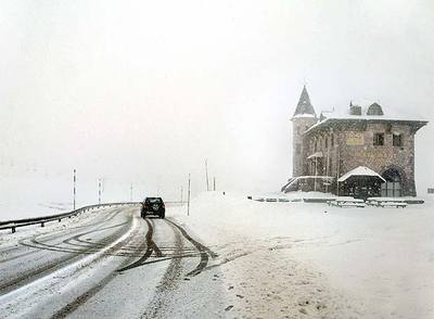 Primera gran nevada de la temporada