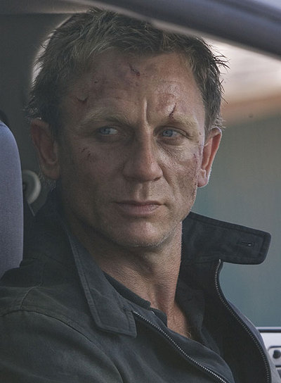 El actor Daniel Craig, en  Quantum of solace .