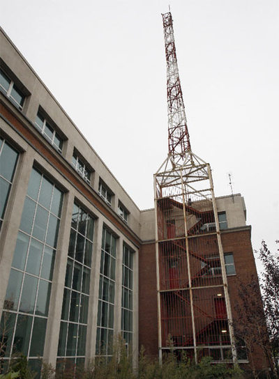 Edificio del archivo de No-Do, en Joaquín Costa, 43.