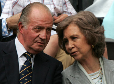 Los Reyes, en la final de Roland Garros de 2005 . 