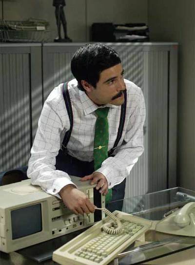 El actor Unax Ugalde en un fotograma de la serie  Cuéntame .