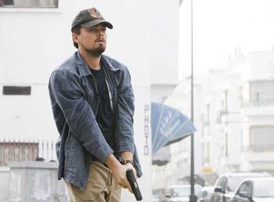 Leonardo DiCaprio, en un fotograma de  Red de mentiras. 