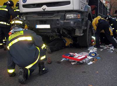 Dos atropellos en pasos de peatones