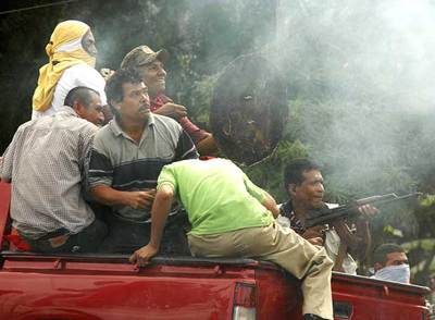 A TIROS EN NICARAGUA