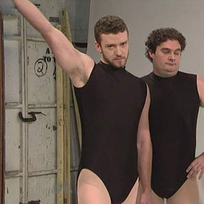 Justin Timberlake, chico de coro