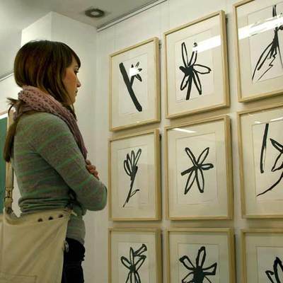 Exposición de Carme Vidal en la Galería Alba Cabrera.