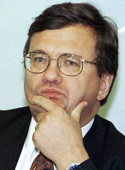 Borís Fiódorov, en 1998.