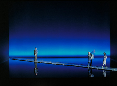 Escena de  Katia Kabanova,  ópera de Leos Janácek que se estrena el próximo martes en el Teatro Real de Madrid, con dirección escénica de Robert Carsen.