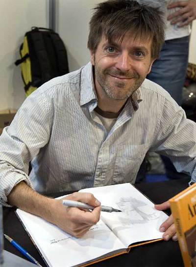 Paco Roca participará hoy en el Salón del Cómic de Getxo.