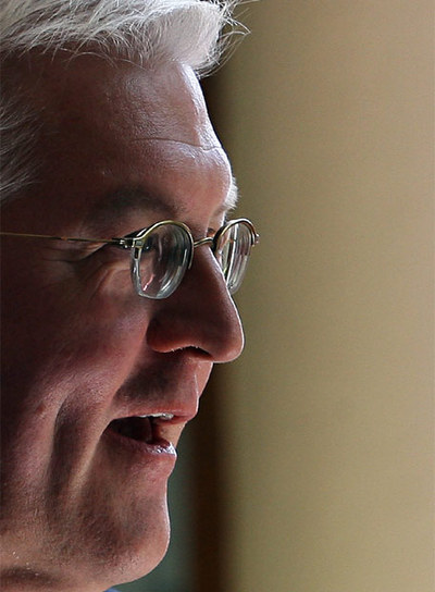 Frank-Walter Steinmeier, ministro de Asuntos Exteriores en el Gobierno de Angela Merkel, el 21 de noviembre.