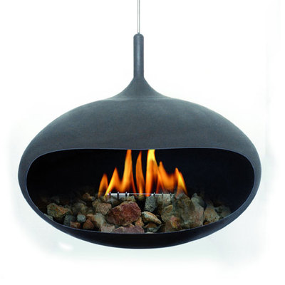 Chimenea  Cocoon , de Estudio Otero.