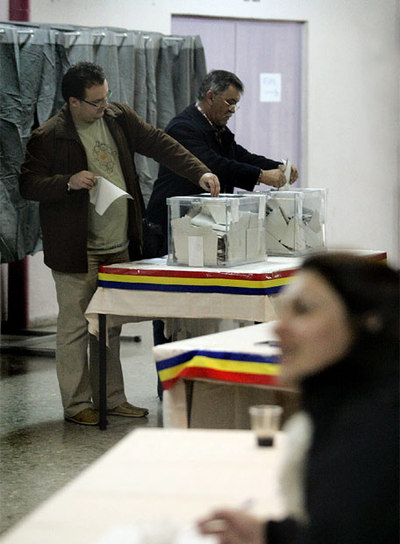 Un voto rumano muy escaso