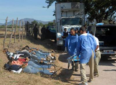 Escalada  en la guerra del narcotráfico en México