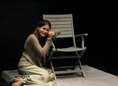 María Pastor, en  Molly Sweeney,  de Brian Friel, en un montaje de Juan Pastor.